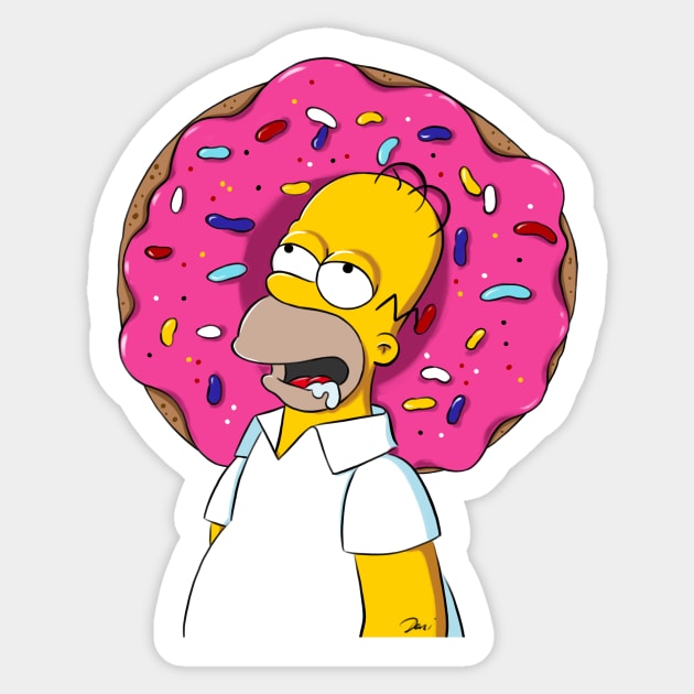 Saint donuts Sticker by daridesign